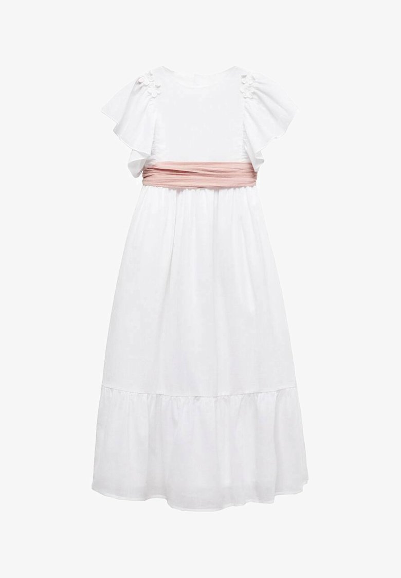 Mango Kids EMMA Vestido de cΓ³ctel white/blanco