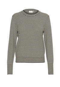 KANALA - Svetr - chalk   black small stripe
