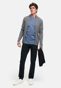 Kronstadt CABLE - Kardigán - lt grey mix