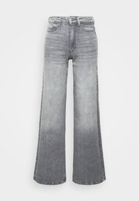 JDYFELINA FINA WIDE - Wide leg - light grey denim