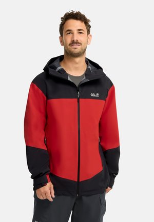 ROCKPAW 3L  - Regenjacke / wasserabweisende Jacke - siren red
