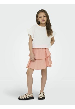 ONLY GIRLS, A-line skirt - salmon