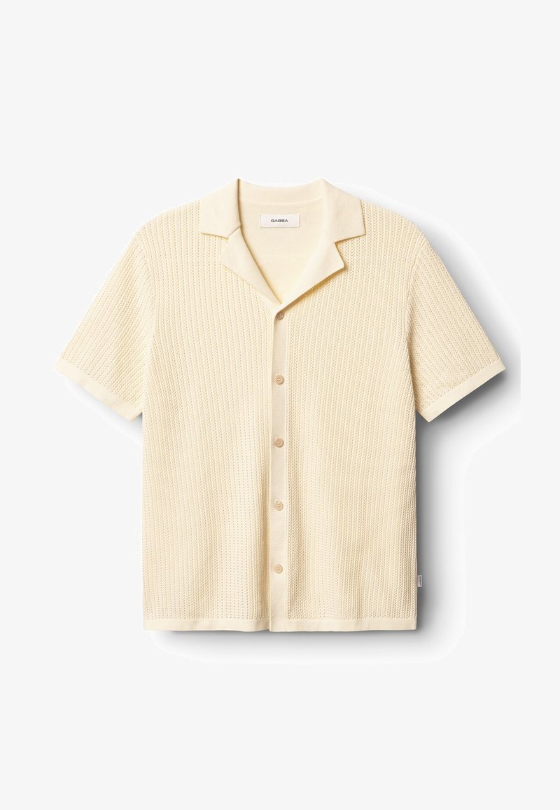 Gabba Geno Resort SS - Hemd - ecru light