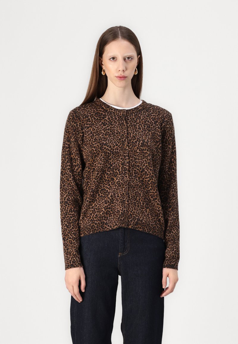 GAP FAST CASHSOFT CARDI - Cardigan - brown