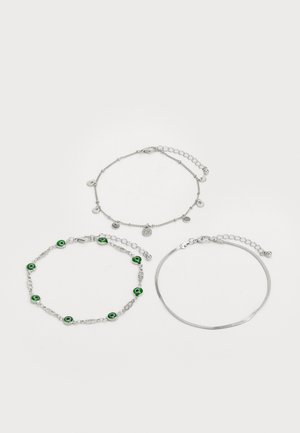 SET - Anklet - silver-coloured