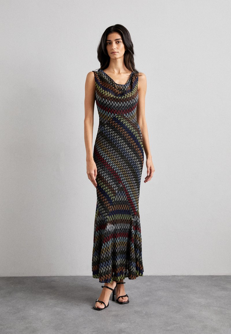 Missoni LONG DRESS Robe pull dark/multi color/noir ZALANDO.FR