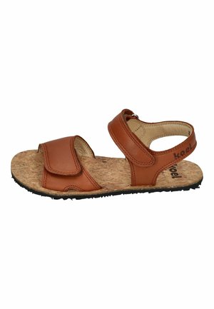 koel, Sandals - cognac