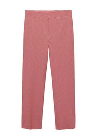 VICKY - Trousers - red