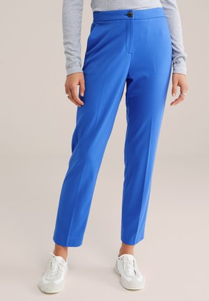 SLIM FIT  MET STRETCH - Pantaloni - blue