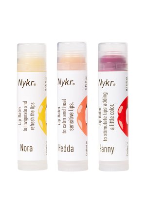 NYKR LIP BALM TRIO IBSEN - Leppebalsam - transparent