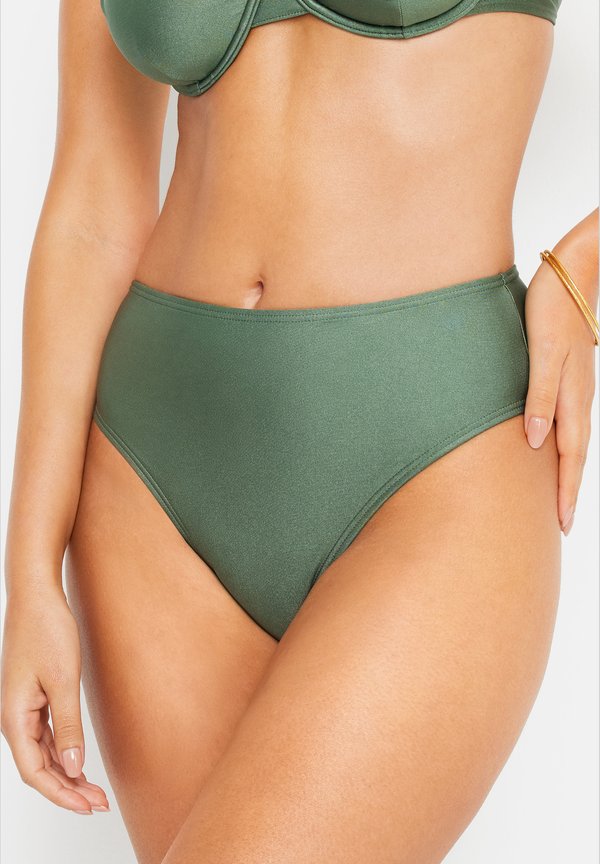 LSCN BY LASCANA PANTS HIGHLEG - Bikini bottoms - oliv
