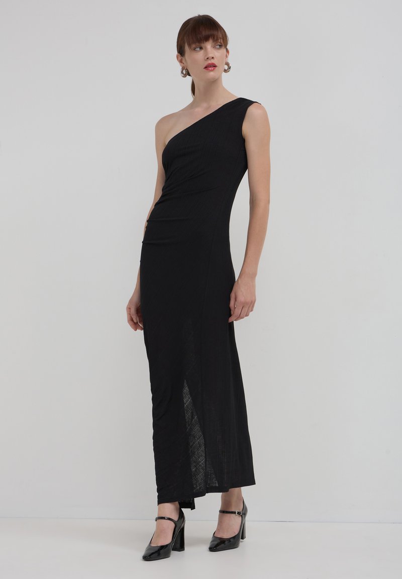 Calliope À UNE ÉPAULE - Ballkleid - noir