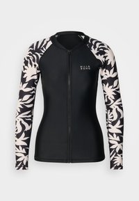 BY MY SIDE PIPA SUNSHIRT - Bikiinide ülaosa - black/white