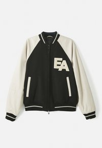 BLOUSON JACKET - Chaquetas bomber - beige/black