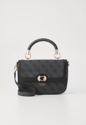 ORLINA LOGO TOP HANDLE FLAP - Handtasche - coal logo