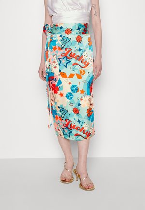 Jupe portefeuille - blue