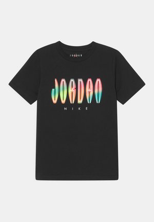 T-shirts med print - black