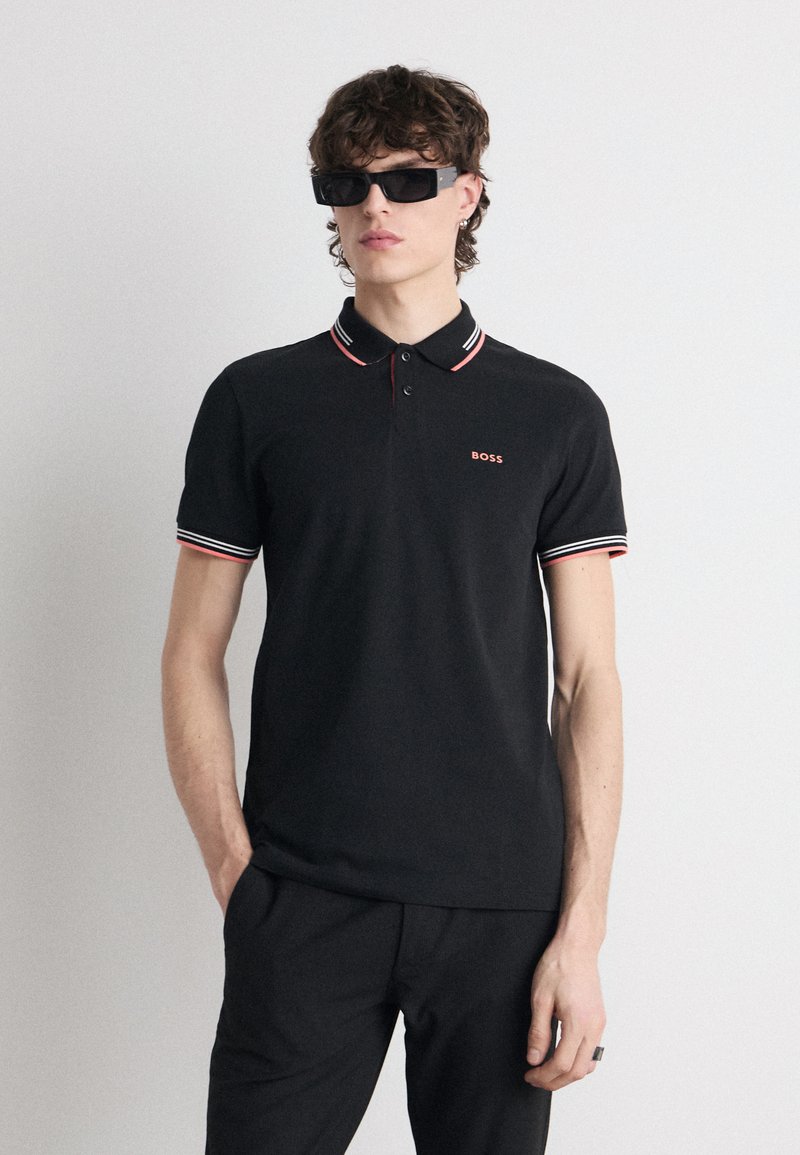 BOSS PAUL - Polo marškinėliai - black