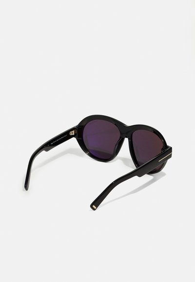 Tom Ford INGER - Gafas de sol - shiny black/smoke