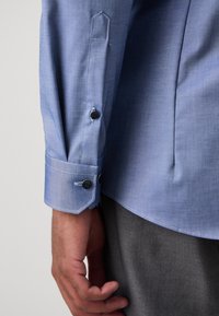OLYMP No. Six Businesshemd - rauchblau