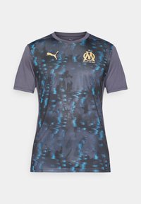 OM PREMATCH - Football shirt - galactic gray/gold