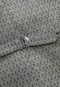Next SIGNATURE SLIM FIT BRITISH FABRIC HERRINGBONE SUIT: WAISTCOAT - Weste - black
