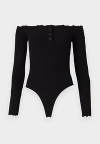 MOLANI OFF SHOULDER  - Long sleeved top - black