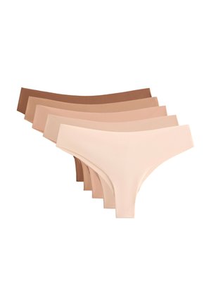 5 INVISIBLE POLYAMIDE BLEND PANTONE™ CLASSIC - String - salmon