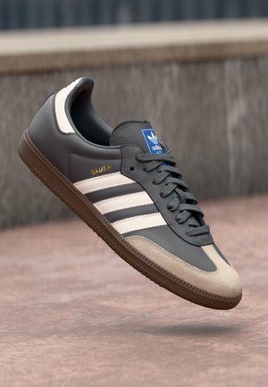 adidas Originals SAMBA OG UNISEX - Sneakers basse - grey five/core white