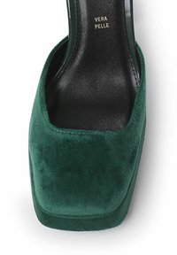 Miriade DÉCOLLETÉ CIMA - Scarpe con plateau - verde