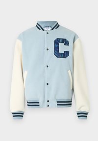 THE CLEAN CAPSULE COLLEGE JACKET - Bomber stiliaus striukė - ice blue/off white