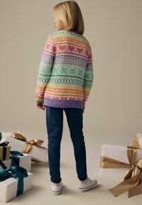 Little Bird REGULAR FIT - PASTEL CHRISTMAS FAIRISLE PATTERN - Džemper - multi
