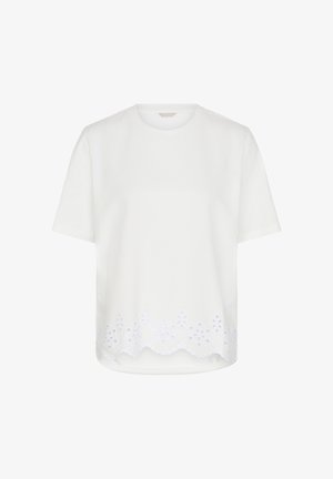 Bon'A Parte, BPRIKKA T-SHIRT - T-shirt print - chalk