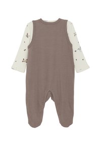 FIXONI SET - Natdragt - deep taupe
