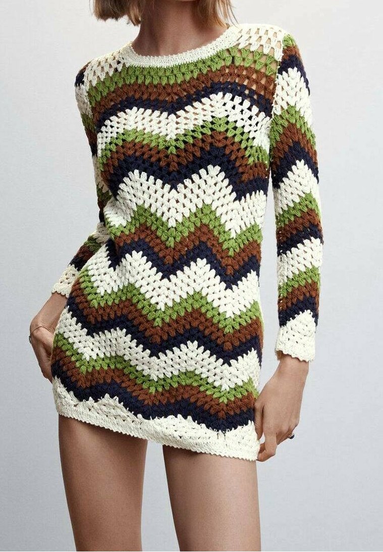 Mango Kotelomekko - white