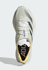 adidas Performance ADIZERO ADIOS 8 WOMEN - Scarpe da corsa su strada - ivory   iron metallic   crystal sand