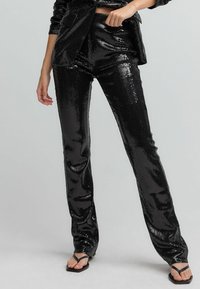 Next SEQUIN    - Housut - black