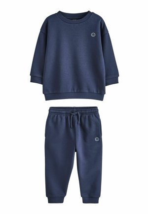 Next, CREW JOGGERS SET - Dressikomplekt - navy smile