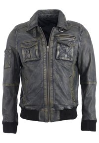 JCC Lederjacke - black