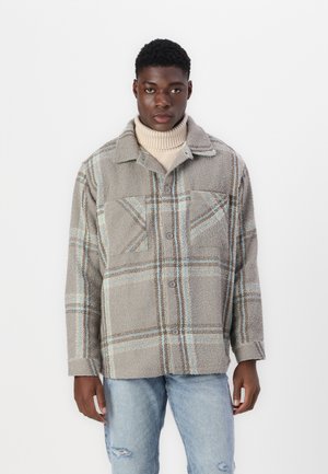 Sean John, SCRIPT LOGO OVERSHIRT - Chemise - beige