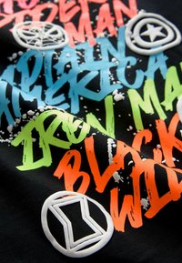 Next MARVEL LICENSE SKATE SLEEVE  - Langarmshirt - black white