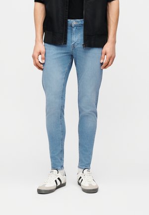 JJIPETE JJORIGINAL - Slim fit jeans - blue denim