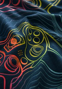 Next SHORT SLEEVE GRAPHIC STANDARD - Trükipildiga T-särk - rainbow gaming