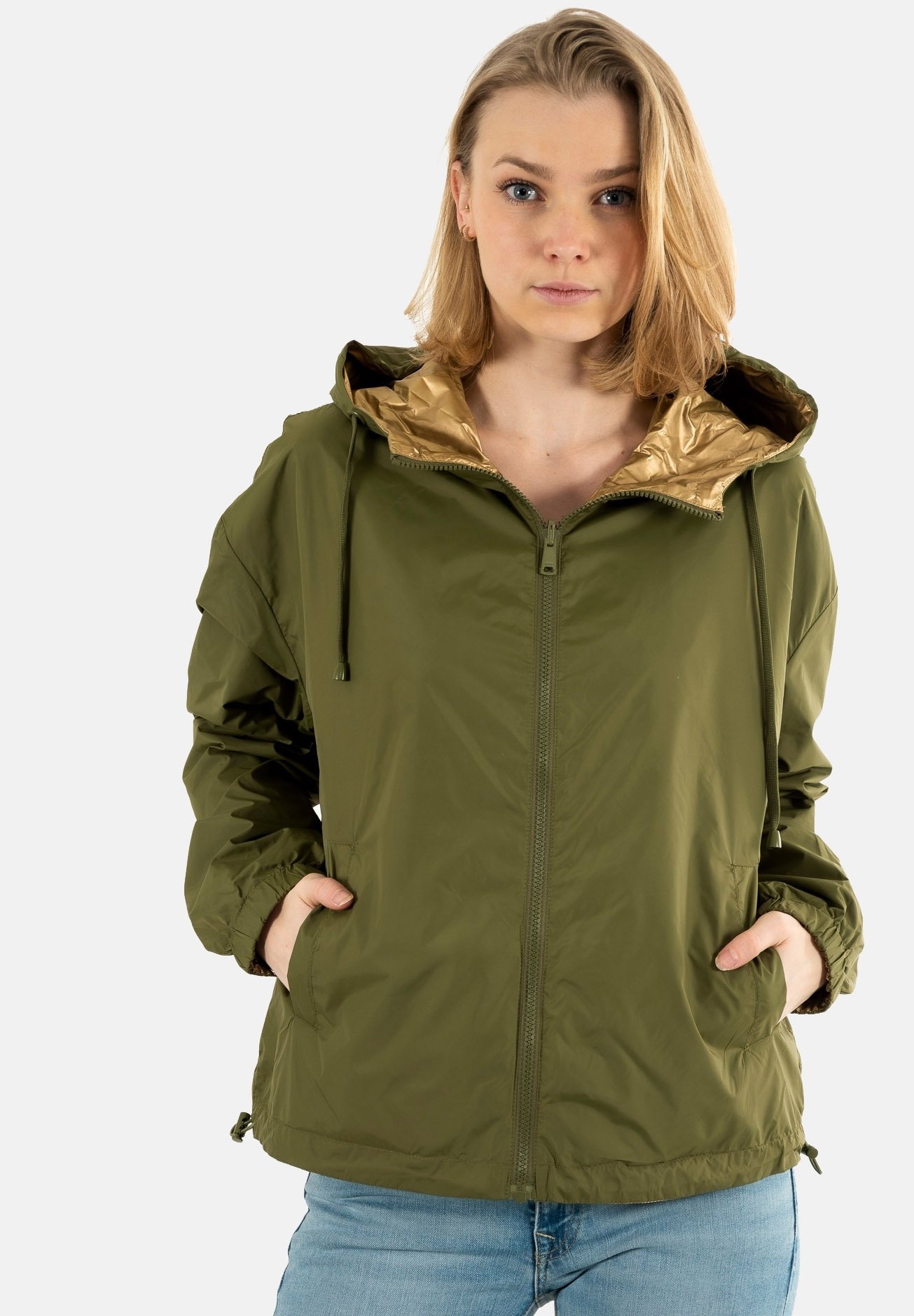 Jacket Manteau Coupe Vent ImpermÃ©able Femme Veste Imperméable