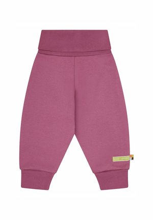 MIT ELASTISCHEM BÜNDCHEN - Pantaloni sportivi - grape