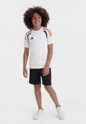 adidas Performance TIRO LEAGUE UNISEX - Tekninen t-paita - white/black/semi lucid red