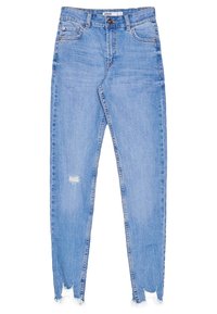 Bershka Vaqueros pitillo - blue denim