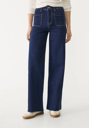 Džíny Straight Fit - dark blue