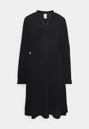 YAS, YASJULIATTA L/S LACE DRESS - Robe de jour - black