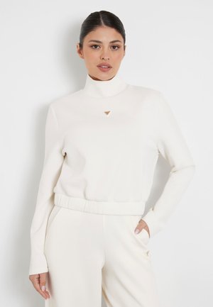 Guess HOHER KRAGEN - Sweater - crema